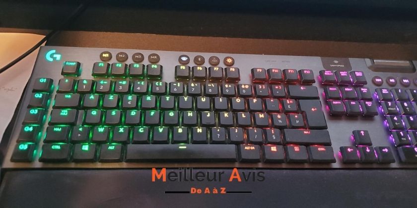 Éclairage RGB clavier gaming